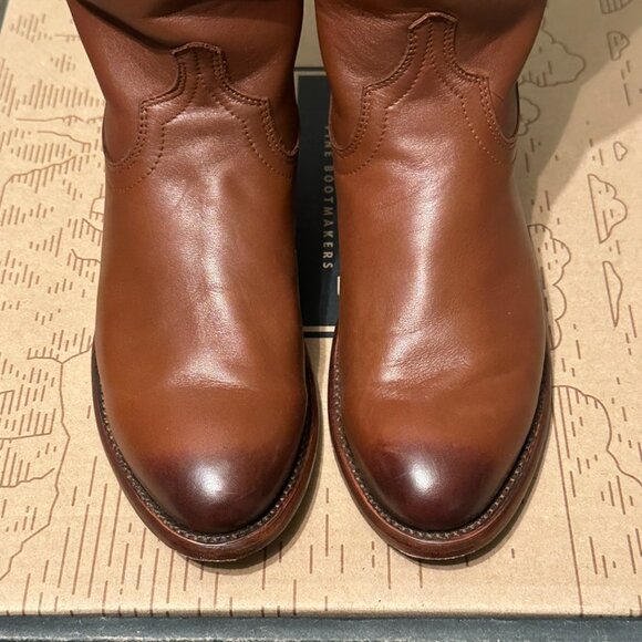 Tecovas The Harper Boots, Women's Size 7B, Bourbon Calf Brown - Picture 5 of 5